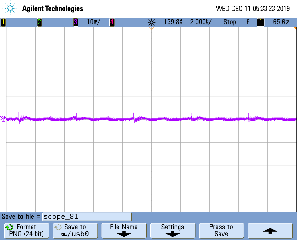 TIDA-010057 output ripple of negative rail after filter.png